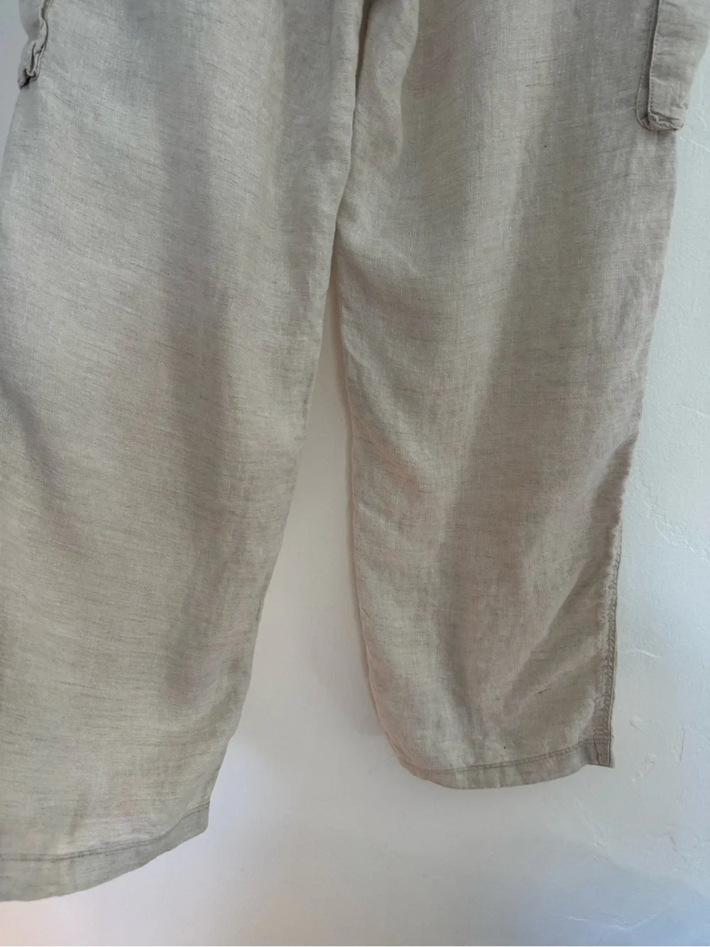 Tommy Bahama Relax Cargo Pants Linen Oatmeal Natural Minimal Beach Coastal